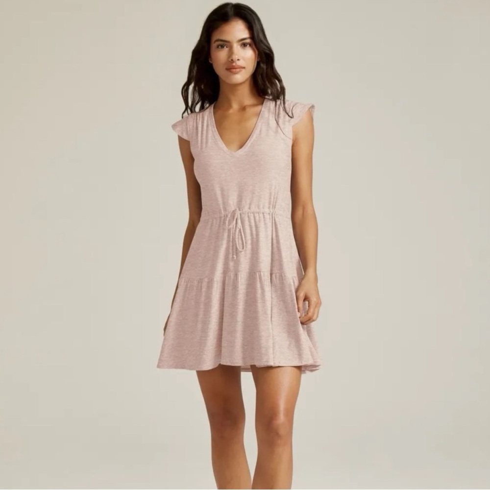 Beyound Yoga | V-Neck Tiered Dress